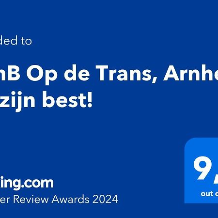 Benb Op De Trans, Arnhem Op Zijn Best! Eksteriør billede